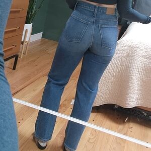 Madewell perfect vintage straight jeans size 25